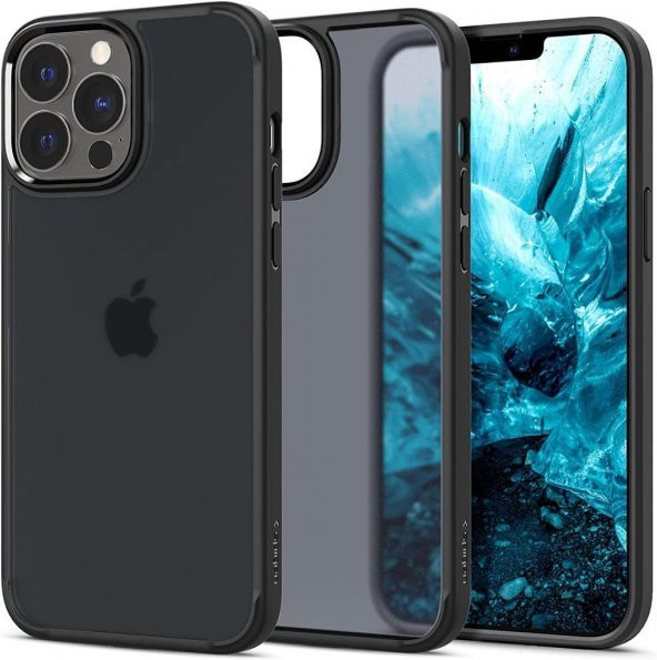 Spigen Apple iPhone 13 Pro Max Kılıf Ultra Matte Fro - 3