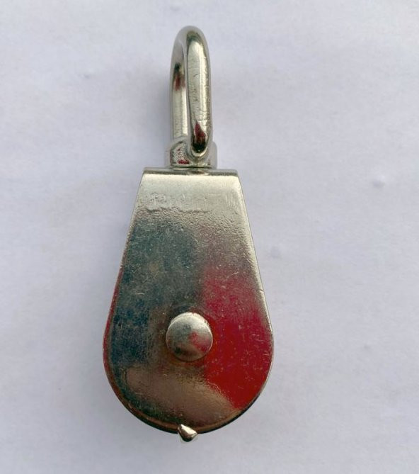 PASLANMAZ KROM TEKLİ MAKARA 32mm - 3