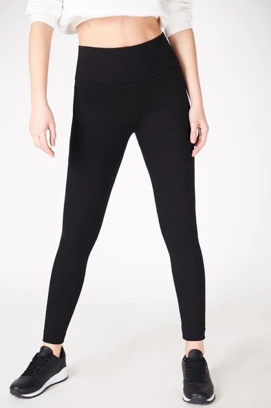 GOLDOREMİ 154 Çelikli Yüksek Bel Tayt Bel Kısmı Takviyeli - 5