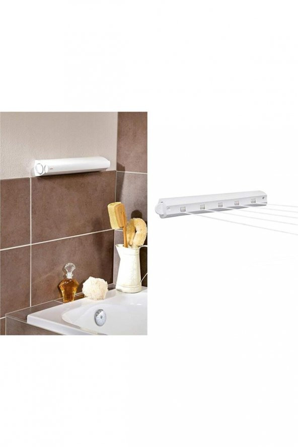 Leifheit Rollyfix 210 Duvara Monte Kurutucu 420X48 cm - 3