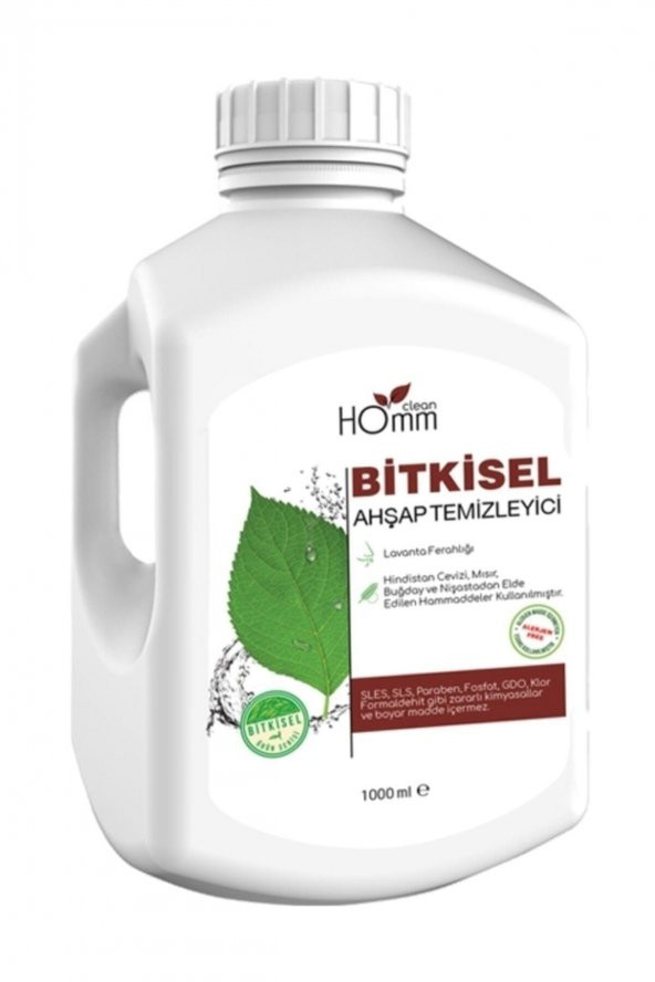 Homm Bitkisel Ahşap Yüzey Temizleyici 1000 ml Ht 2007
