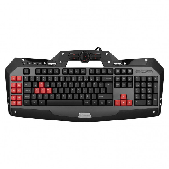 Everest Rampage DLK 5110 Profesyonel Oyuncu Klavyesi Makro tuş / Multimedya tuş - 2