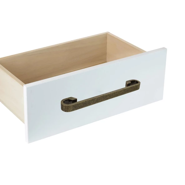 Piyano Eskitme Antik Sarı Metal (128 mm-12.8 cm) Mobilya Mutfak Çekmece Dolap Kulpu Kulbu Kulpları - 3