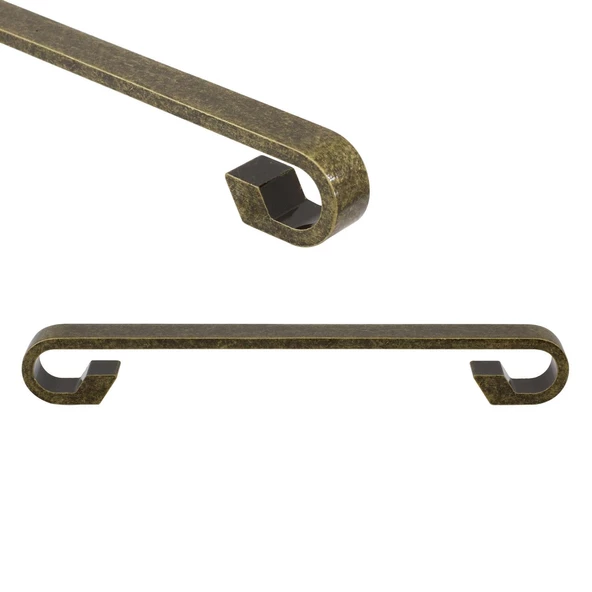 Piyano Eskitme Antik Sarı Metal (128 mm-12.8 cm) Mobilya Mutfak Çekmece Dolap Kulpu Kulbu Kulpları