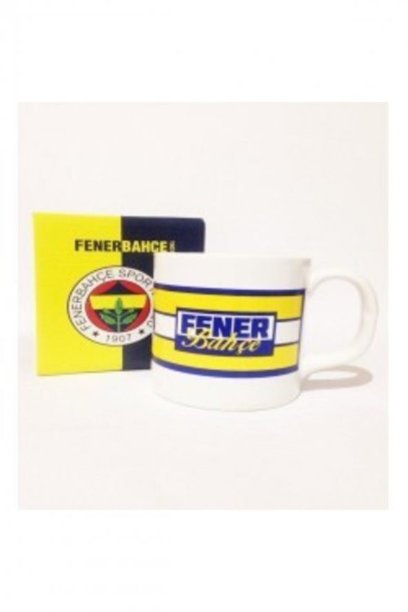Beyaz Fenerbahçe Kupa Bardak