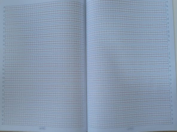 A4 Dik Çizgili Standart Güzel Yazı Defteri 40 Yaprak - Resim 2