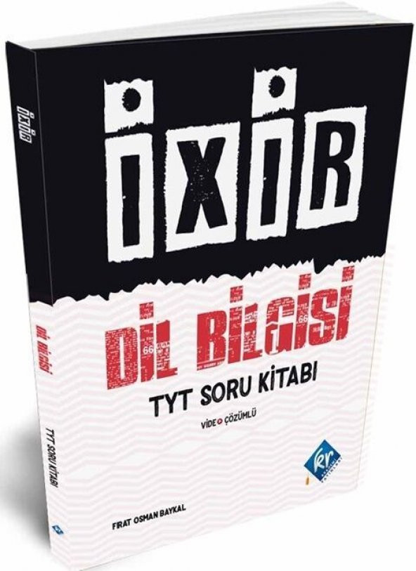 TYT İxir Dil Bilgisi Soru Bankası KR Akademi