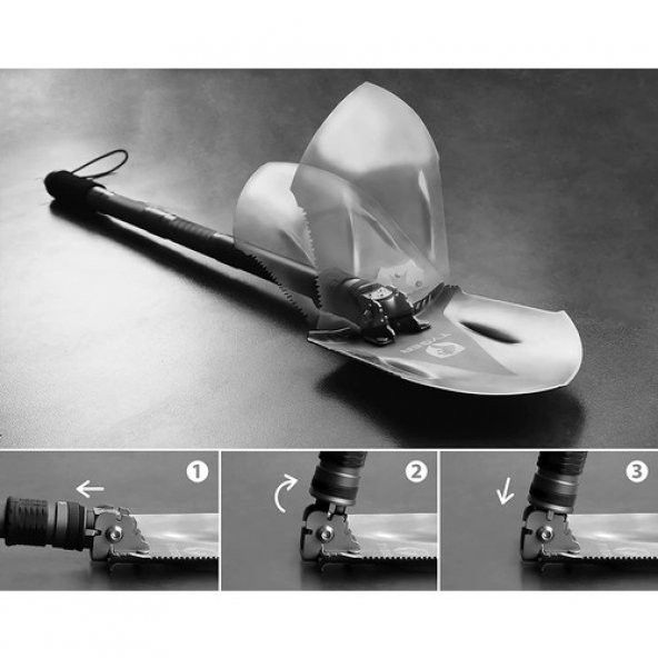 Tyger Auto Shovel 16sı 1 Arada Kamp Küreği - 5