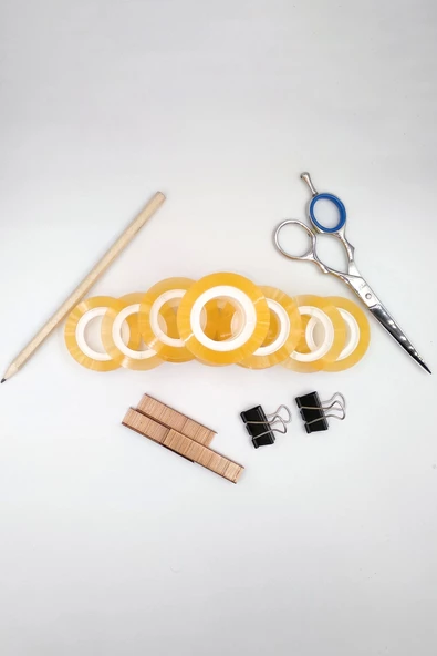 Alveta Para Bandı 12 mm x 30 Yrds. (12 Adet) - 4