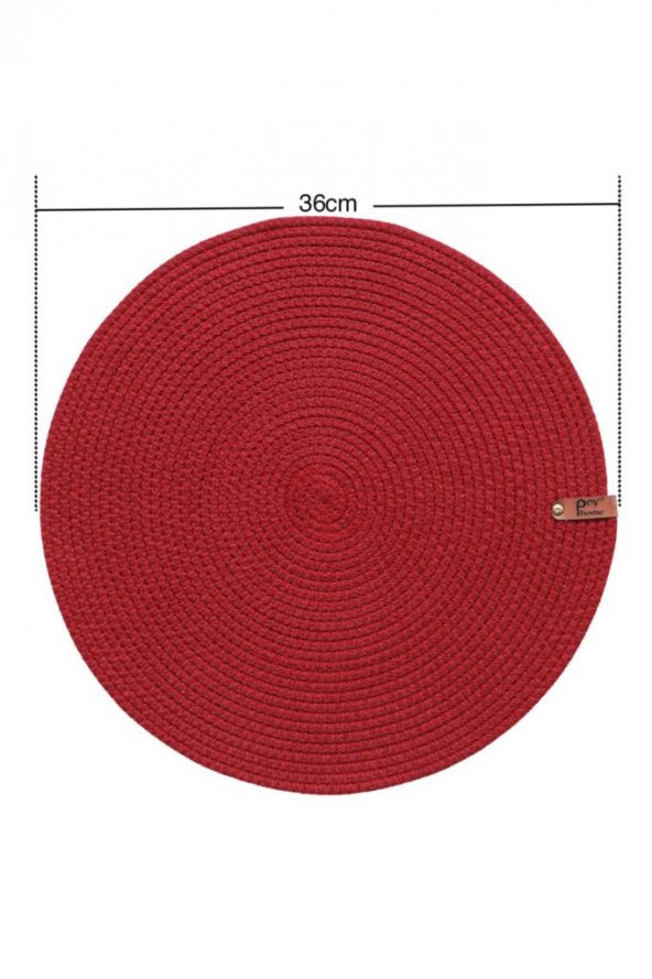 Amerikan Servis Supla Seti 6lı Yıkanabilir, Dayanıklı,ısıya Duyarlı, Uzun Ömürlü, Kırmızı Renk - 2