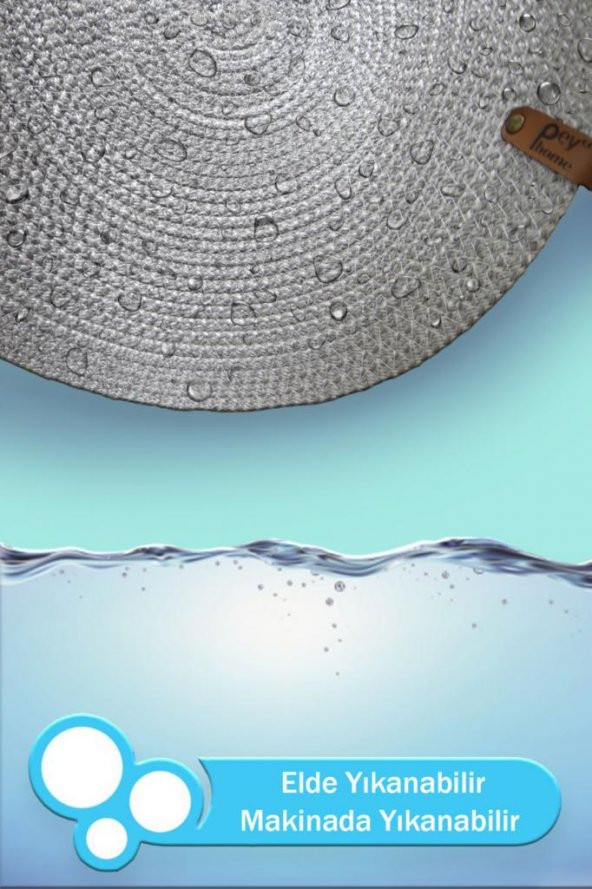 Amerikan Servis Supla Seti 6lı Yıkanabilir, Dayanıklı,ısıya Duyarlı, Uzun Ömürlü, Gri Renk - 3