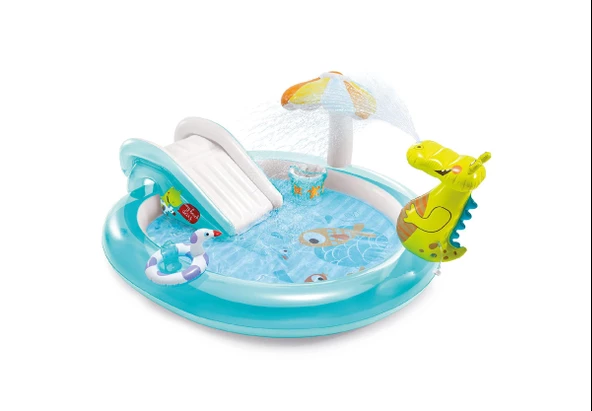 Intex 57165 Timsah Şekilli Oyun Havuzu 201x170cm