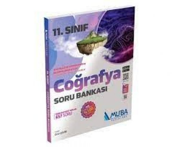 11. Sınıf Coğrafya Soru Bankası Muba Yayınları