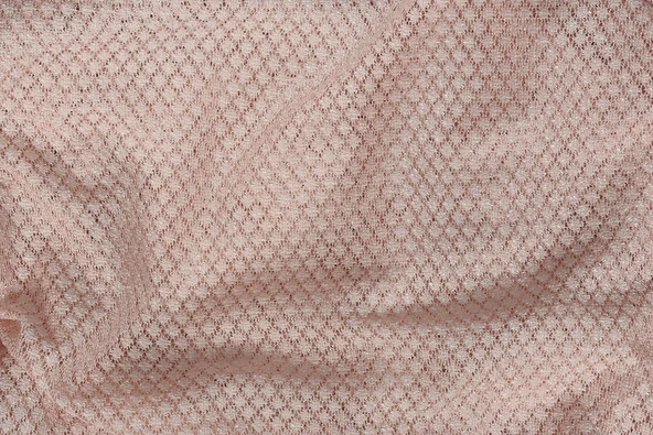 PETEK MODEL PUDRA RENK TEK KANAT Pileli Fon Perde 75*260 cm ürün görseli 1