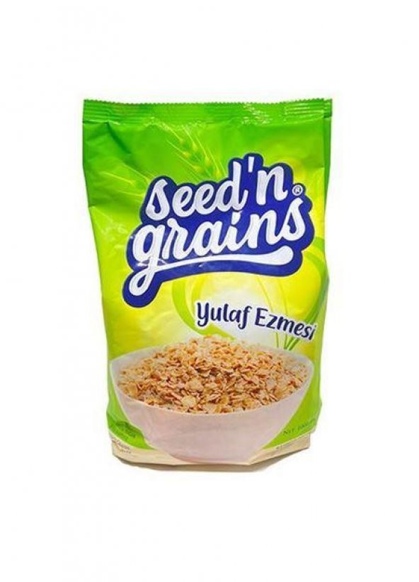 Seedn Grains Doğal Yulaf Ezmesi 1 kg 3 Adet - 2