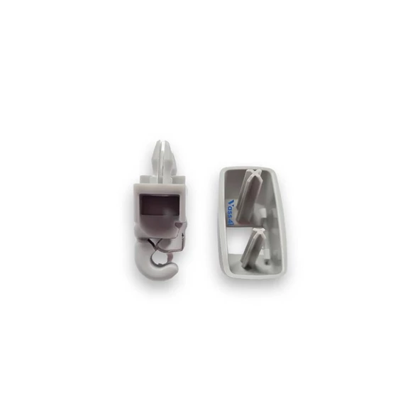 Seat Leon 3 MK3 2013-2020 Güneşlik Tutucu Klipsi Kanca Gri 4F0857561 - 5