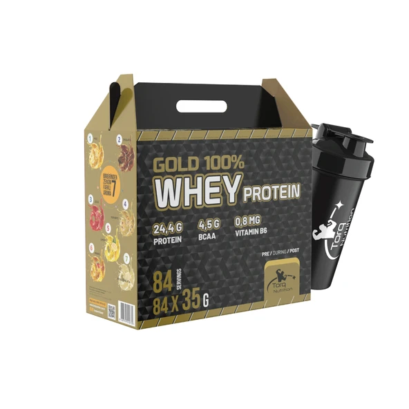 Torq Nutrition Gold Whey Protein 35 Gr x 84 SAŞE - Karışık Aroma ürün görseli