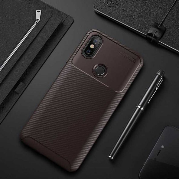 Xiaomi Mi 8 uyumlu Kılıf Zore Negro Silikon Kapak
