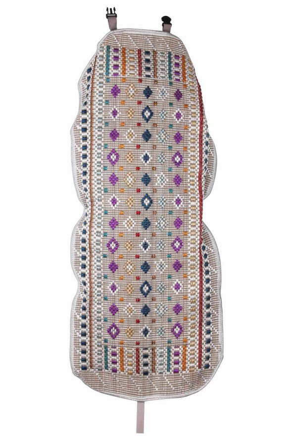 Oto Kılıf Kilim Ön ve Arka Koltuk 3lü Set Terletmez Universal - 5