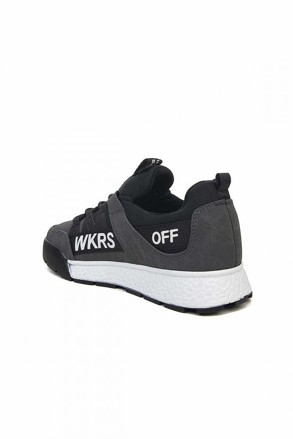 Wickers Erkek Spor Ayakkabı Garson Gri Wkrs 2300 - 3