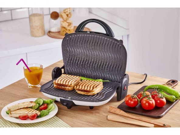Taç Life Tost Makinesi Beyaz