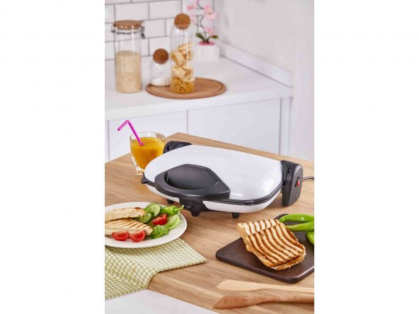 Taç Life Tost Makinesi Beyaz - 4