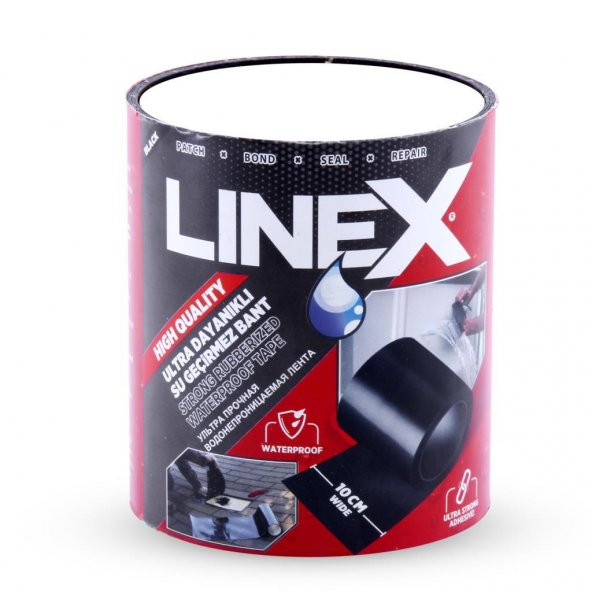 Linex Su Geçirmez Sızdırmaz Boru Tamir Yama Bant 10cm x 1.5 Metre - 2