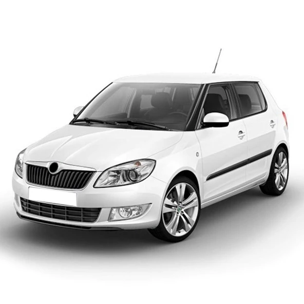 Skoda Fabia 2 2011-2015 Ön Tampon Orta Sol Izgara Parçası 5J0853665A - 2