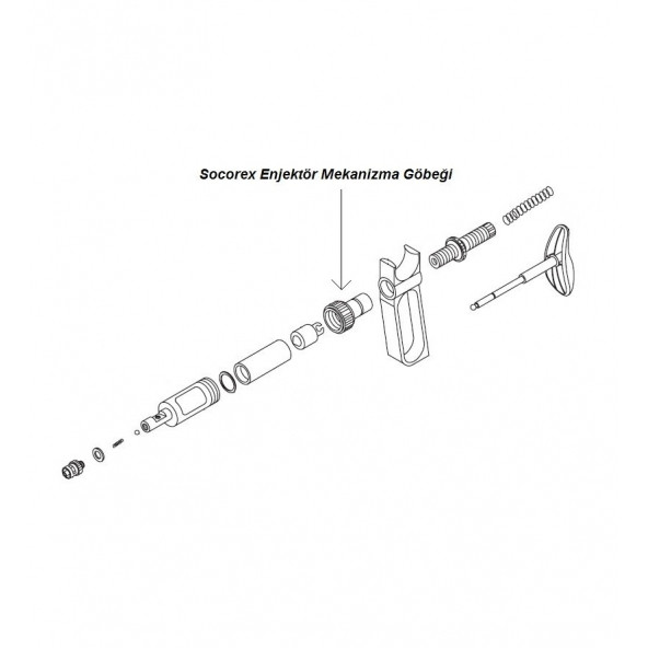 SOCOREX Enjektör Mekanizma Göbeği 1 ml - 4