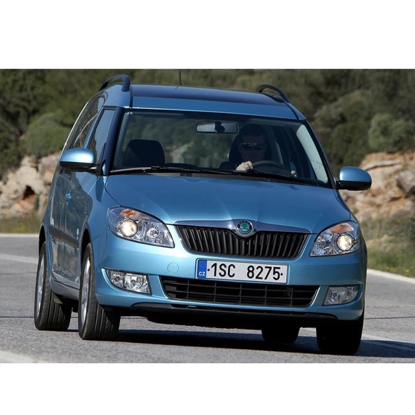 Skoda Roomster 2011-2015 Ön Tampon Orta Sağ Izgara Parçası 5J0853666A - 2