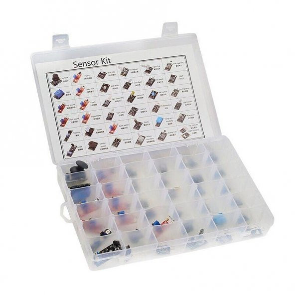 37 Çeşit Arduino Sensör Modül Seti Kiti - 37 in 1 - Resim 2