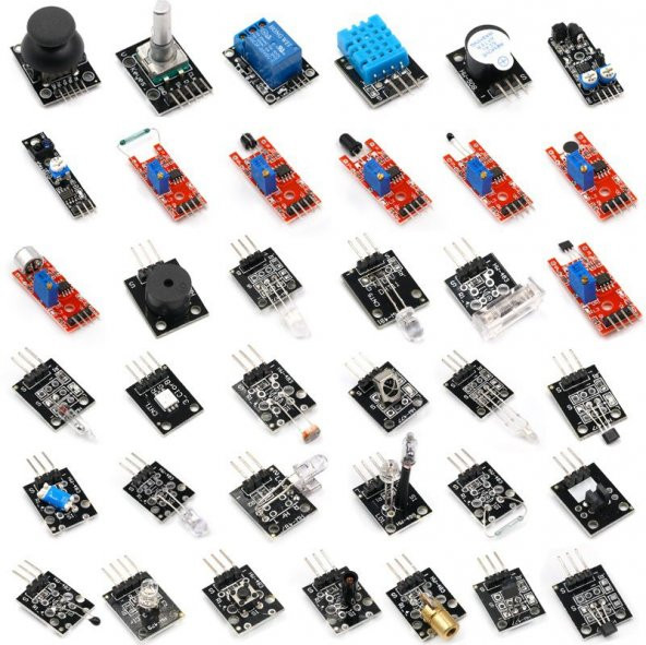 37 Çeşit Arduino Sensör Modül Seti Kiti - 37 in 1 - Resim 3