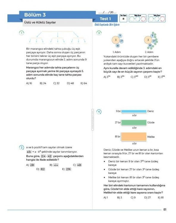 TYT Matematik Soru Bankası Sınav Yayınları - 2