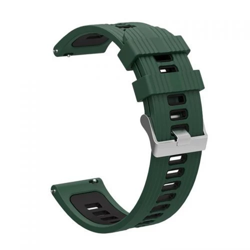 Gpack Amazfit GTS 2e Kordon Delikli Çift Renk Şık Tasarım KRD 55 - 3