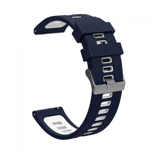 Gpack Amazfit GTS 2e Kordon Delikli Çift Renk Şık Tasarım KRD 55 - 9