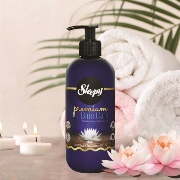 Sleepy Premium Blue Care Serisi Sıvı Sabun 3x500 ml - 2