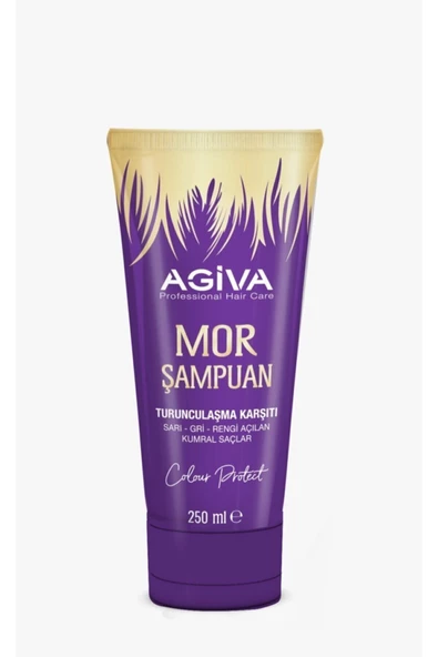 Agiva Mor Şampuan Turunculaşma Karşıtı 250 ml