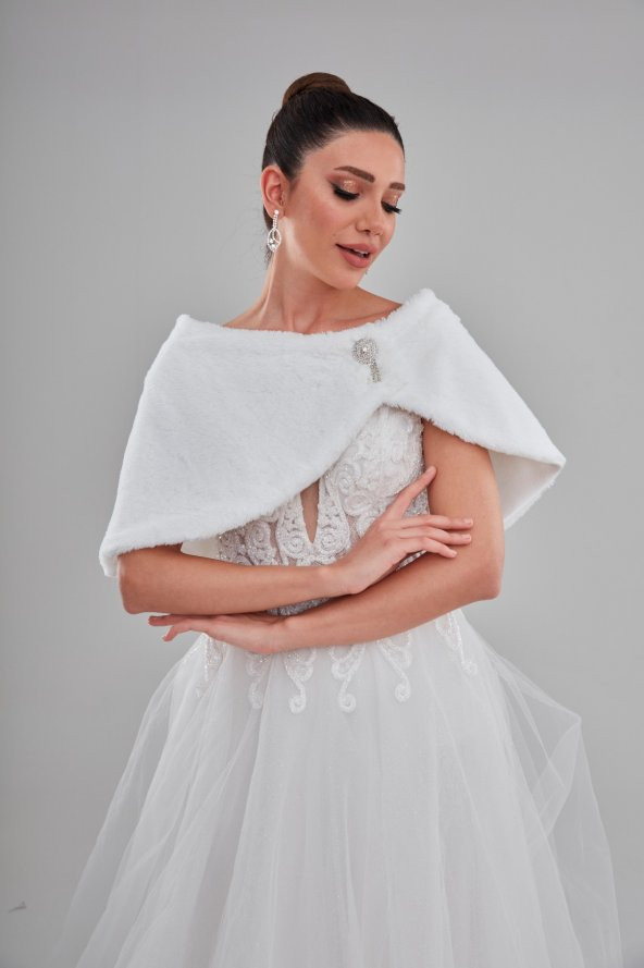 Gelin Kürkü , Gelin Ethol, Kürk ,Ceket, Bolero - 2