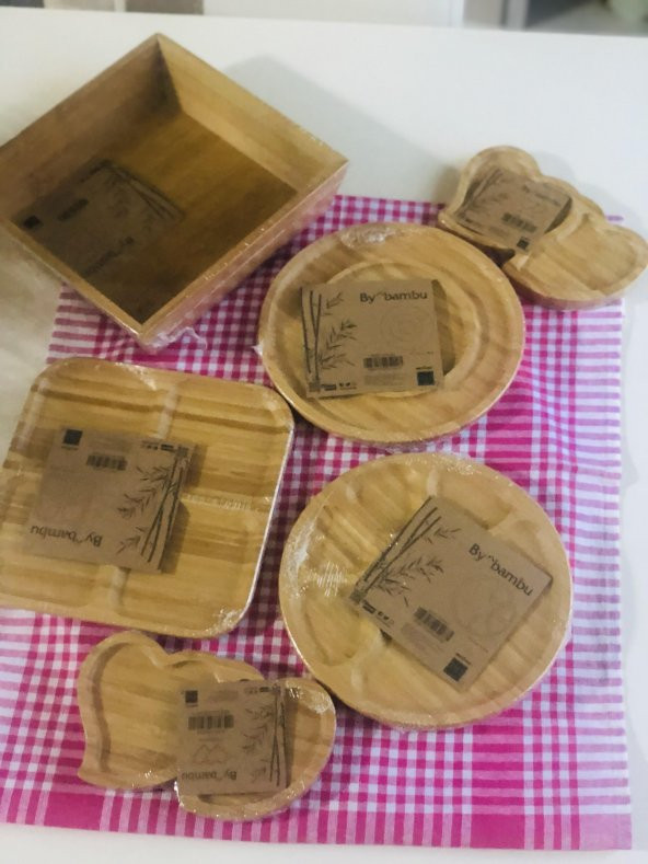 Den Tasarım Bambu Kahvaltı Seti 8li - 2