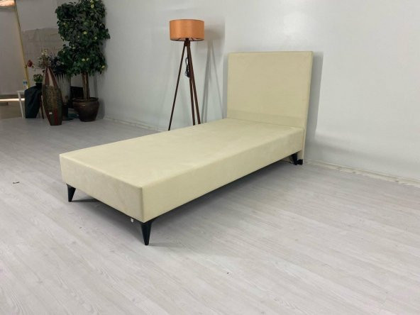 İpek Mobilya Ecostil İkili Set ( Baza + Başlık ) Renk BEJ 100x200 - 2