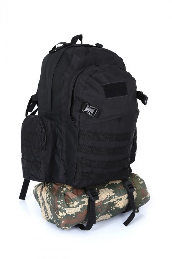 Siyah Outdoor Taktik Askeri Dağcı Çanta 75 L - 2