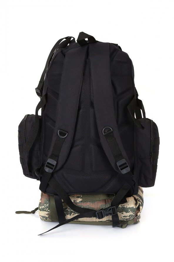 Siyah Outdoor Taktik Askeri Dağcı Çanta 75 L - 3