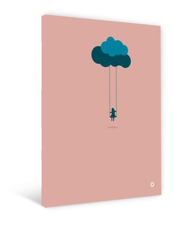 Motivasyon Defter Buluttan Salıncak+Kedicik+Trend+Kanat - 2