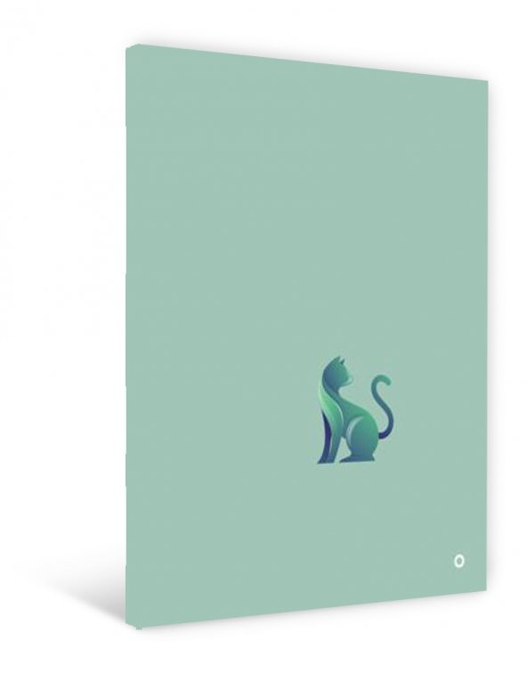 Motivasyon Defter Buluttan Salıncak+Kedicik+Trend+Kanat - 5