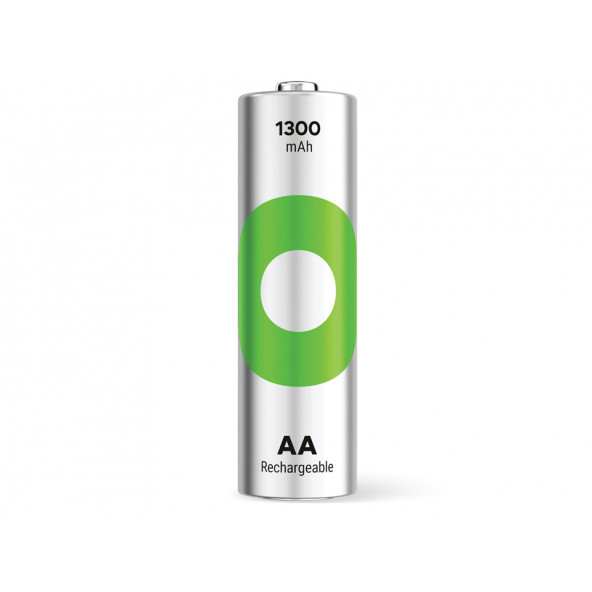 GP Batteries ReCyko 1300 AA Kalem Ni-Mh Şarjlı Pil 1.2 Volt 4lü Kart - 2