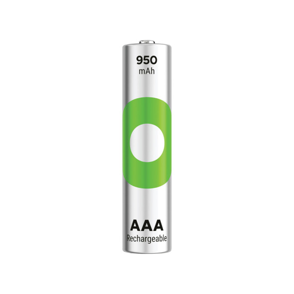 GP Batteries ReCyko 950 AAA İnce Kalem Ni-Mh Şarjlı Pil 1.2 Volt 2li Kart - 3