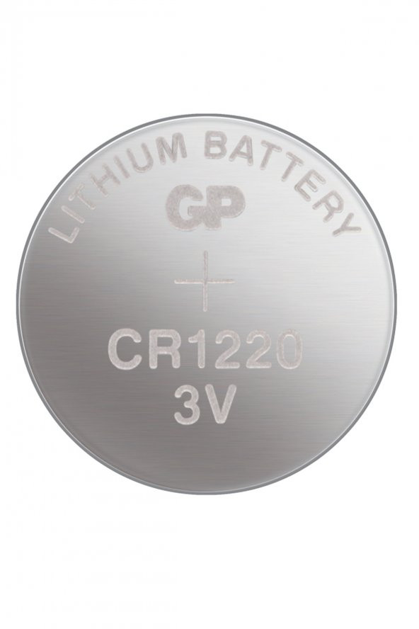 GP Batteries CR1220 1220 Boy Lityum Düğme Pil 3 Volt Tekli Kart - 2