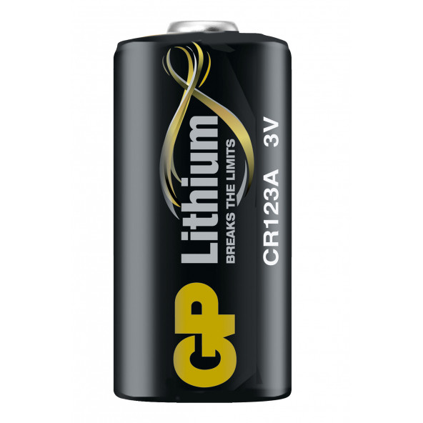 GP Batteries GPCR123A DL123A/CR123A Boy Lityum Pil 3 Volt Tekli Kart - 2