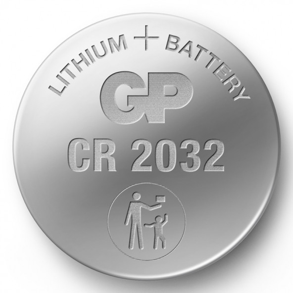 Gp Batteries Cr2032 2032 Boy Lityum Düğme Pil3 Volt 5Li Kart - 2