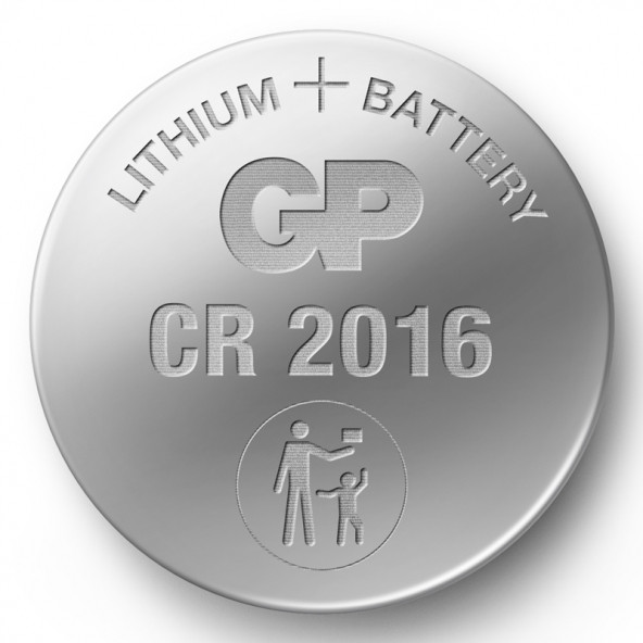 GP Batteries CR2016 2016 Boy Lityum Düğme Pil 3 Volt Tekli Kart - 2